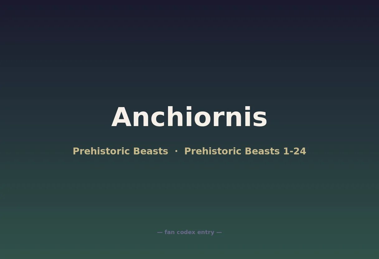 Anchiornis