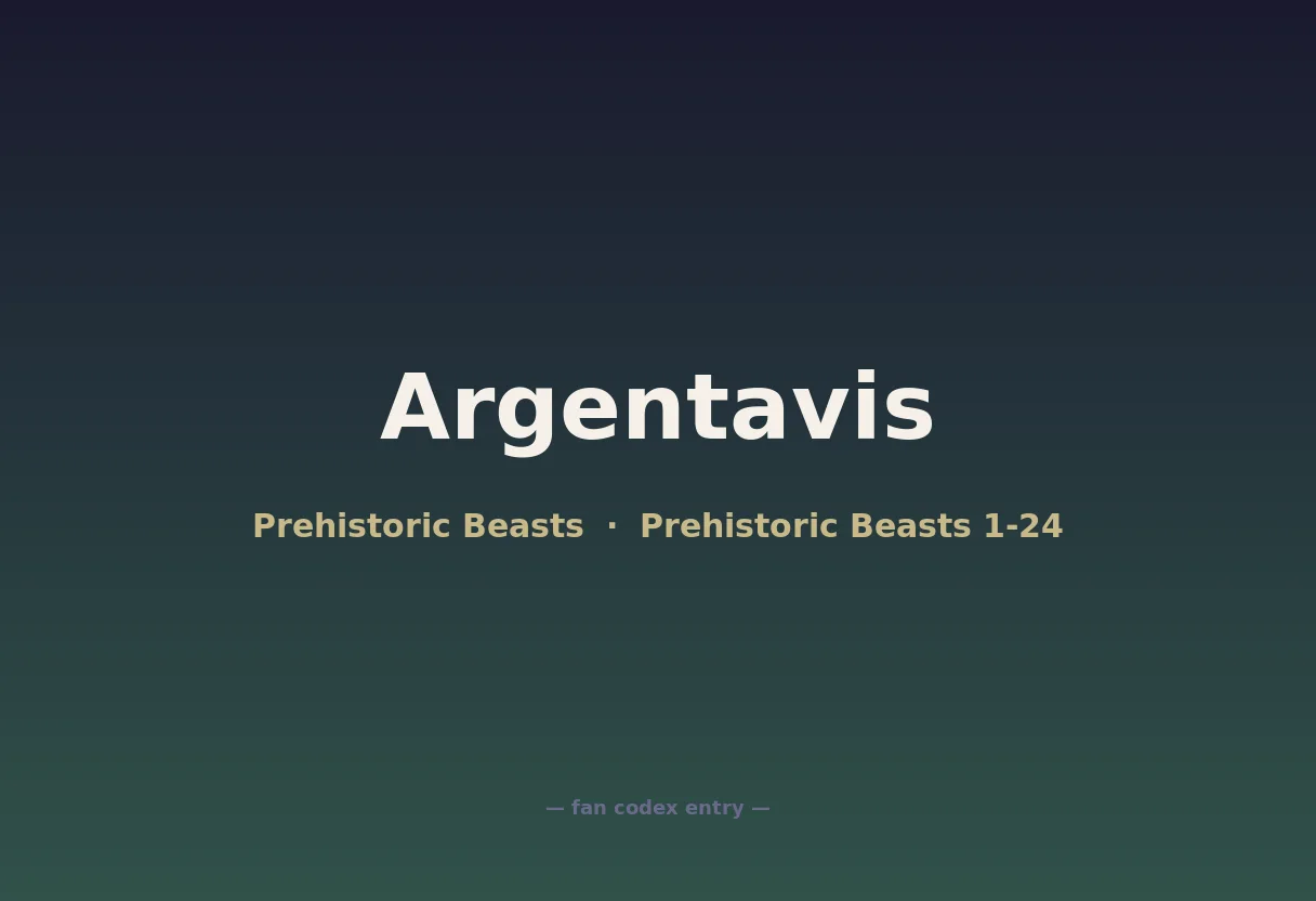Argentavis