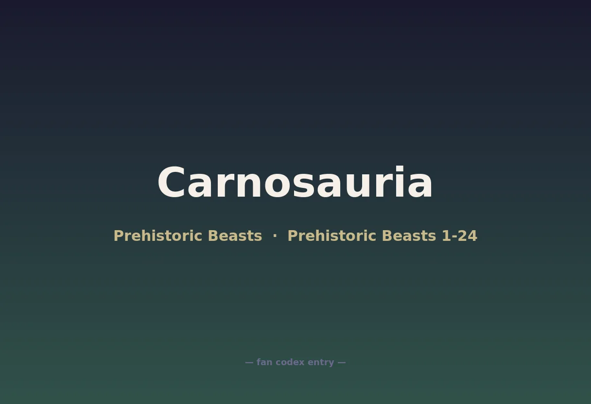 Carnosauria