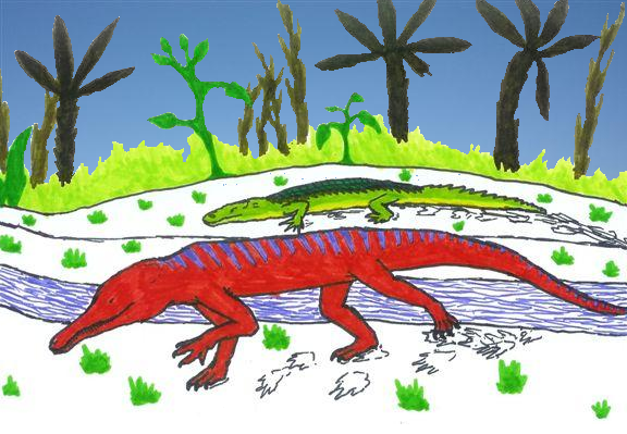 Champsosaurus